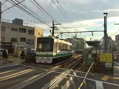 鬼子母神堂　(法明寺）の周辺