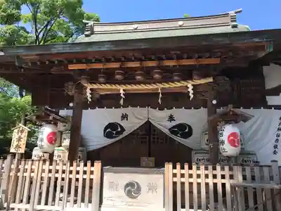 松戸神社の本殿・本堂