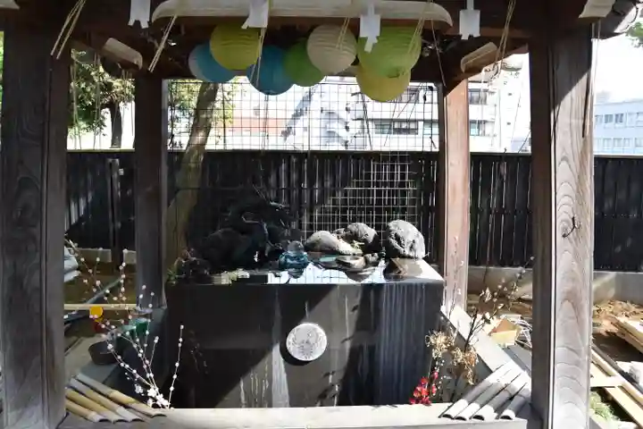 法輪寺の手水舎