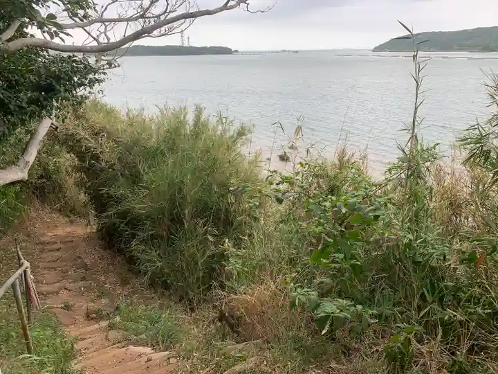 小島神社の周辺