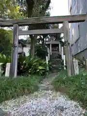 新宮坂神社の鳥居