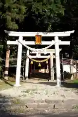 軍川稲荷神社の鳥居