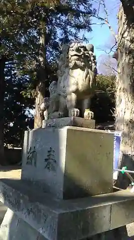 一言主神社の狛犬