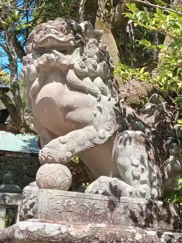 岡崎神社の狛犬