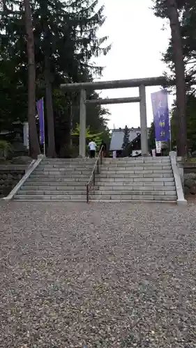 上川神社の鳥居