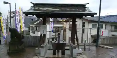 太田杉山神社・横濱水天宮の手水舎