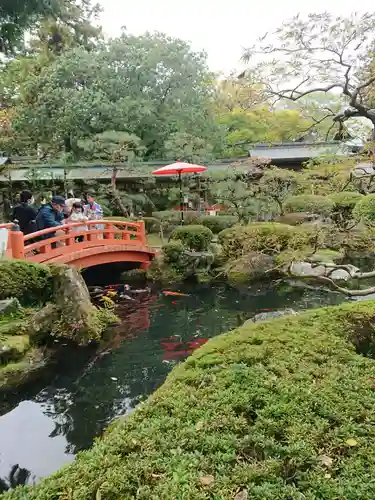 大井神社の庭園