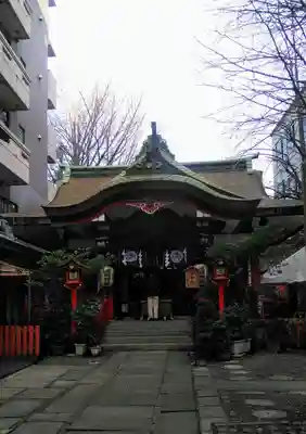 三崎稲荷神社の本殿・本堂