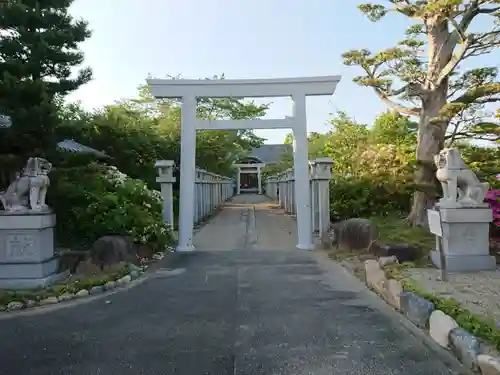 比佐豆知神社の鳥居