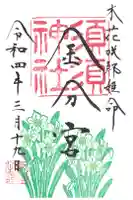 須須神社金分宮の御朱印