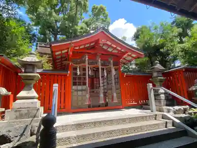 許波多神社（五ケ庄鎮座）の本殿・本堂