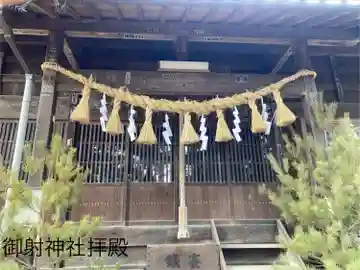 御射神社 春宮の本殿・本堂