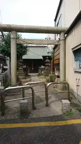 稲荷神社の鳥居