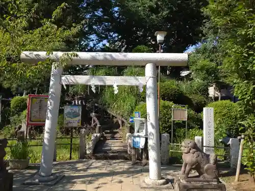 鳩森八幡神社の末社