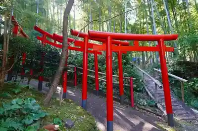 長法稲荷神社の鳥居