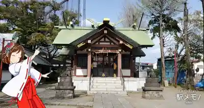 上小松天祖神社の本殿・本堂