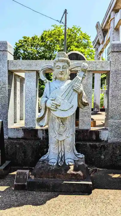 天王神社の像