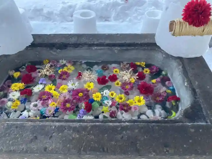 北広島市総鎮守 廣島神社の手水舎