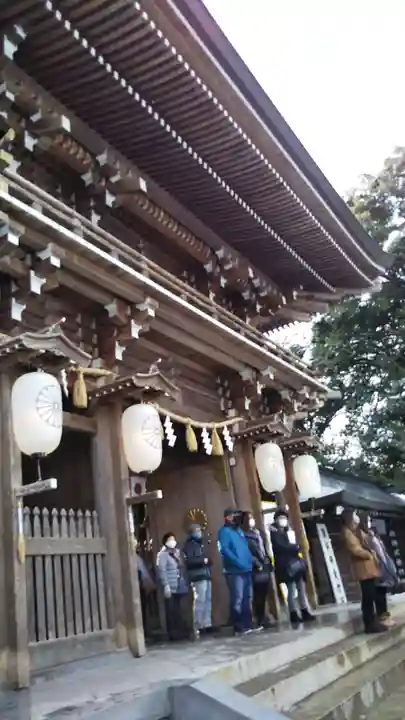 伊佐須美神社の山門・神門
