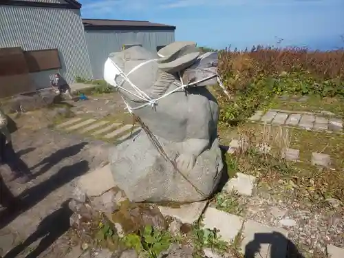 御田原神社の狛犬