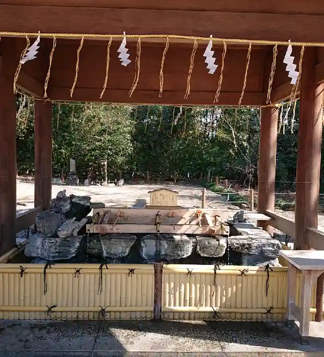 櫻木神社の手水舎