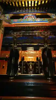 久能山東照宮の本殿・本堂