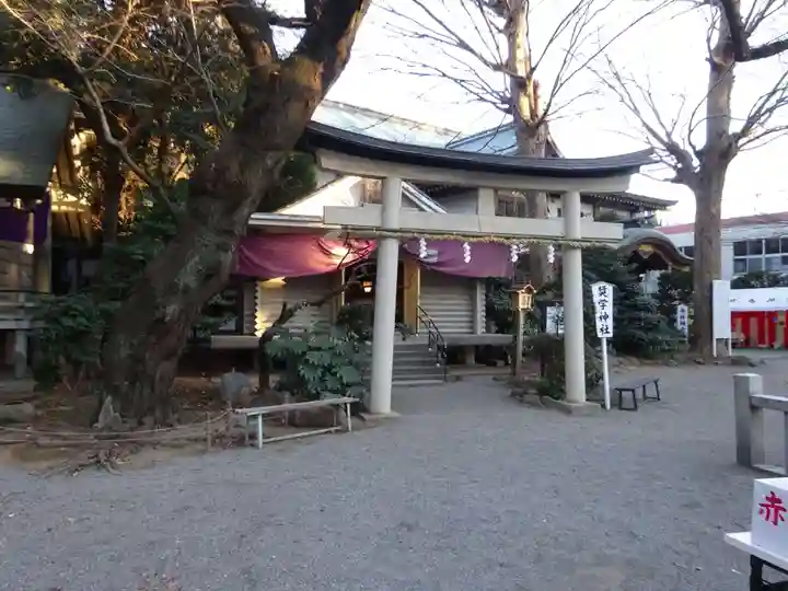 前鳥神社の末社・摂社