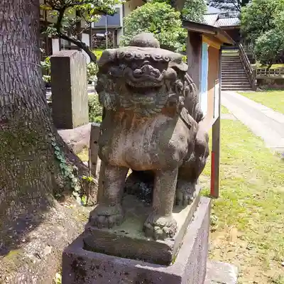 西向天神社の狛犬