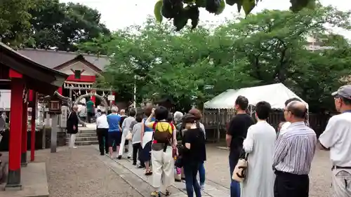 元郷氷川神社のお祭り