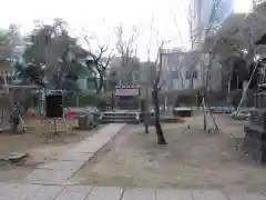 赤坂氷川神社の庭園