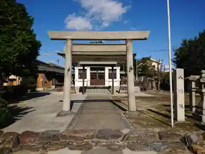 大幸八幡社の鳥居