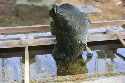 神炊館神社 ⁂奥州須賀川総鎮守⁂の手水舎