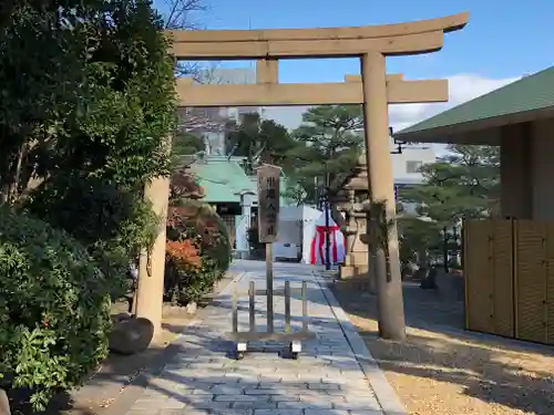 和田神社の鳥居