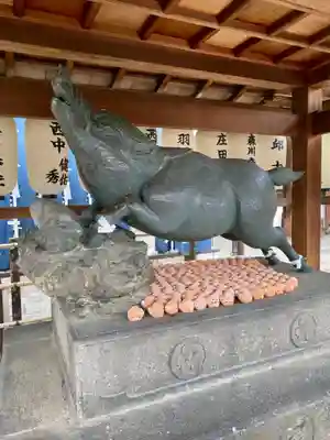 摩利支天堂 禅居庵の狛犬