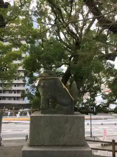 北岡神社の狛犬