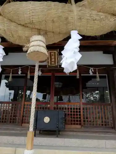 阿智神社の本殿・本堂