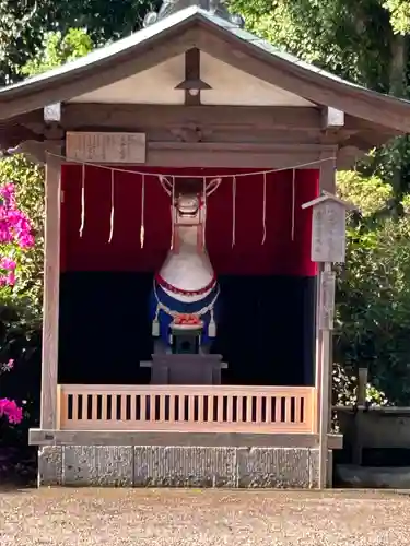 酒列磯前神社の狛犬