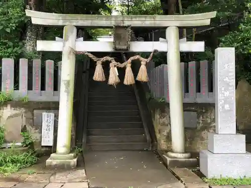 柴崎神社の鳥居