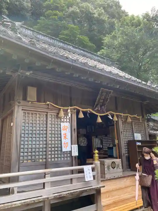 橿森神社の本殿・本堂