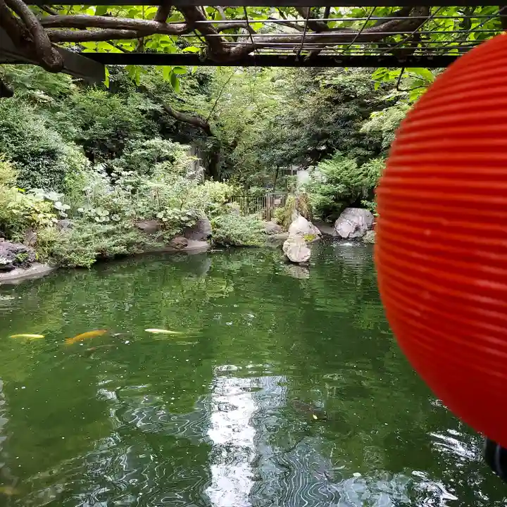 愛宕神社の庭園