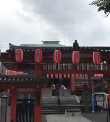 善國寺の山門・神門