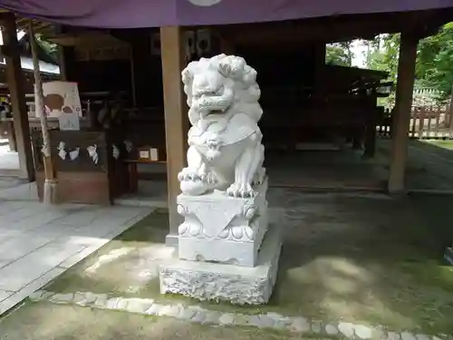 唐澤山神社の狛犬