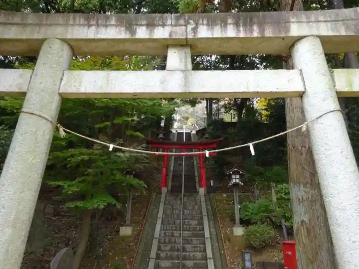 茅ヶ崎杉山神社の鳥居
