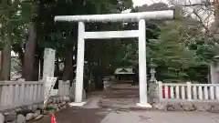 阿伎留神社の鳥居