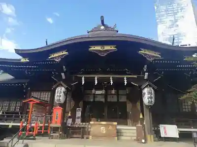 花園神社の周辺
