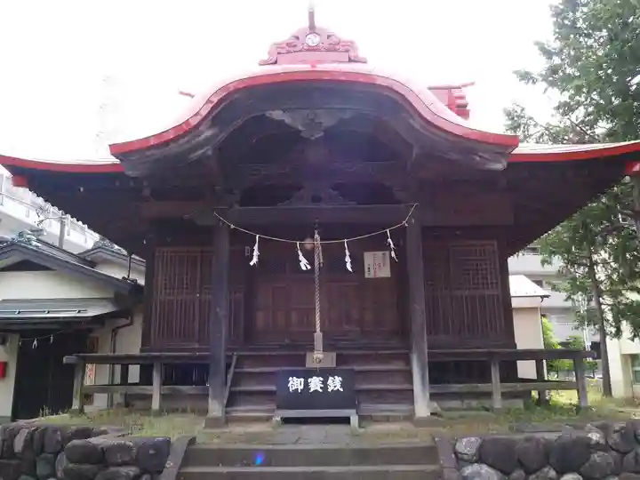 乞田八幡神社の本殿・本堂