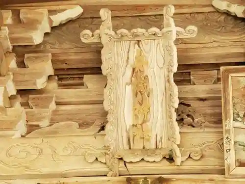 舟城神社の芸術