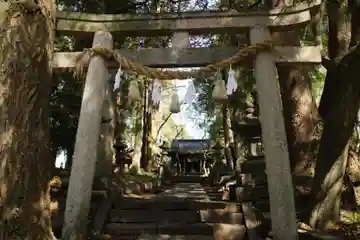 八幡社の鳥居