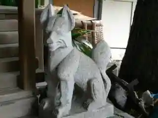 千住本氷川神社の狛犬