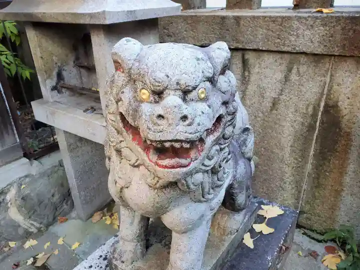 大将軍神社 東三條殿の狛犬